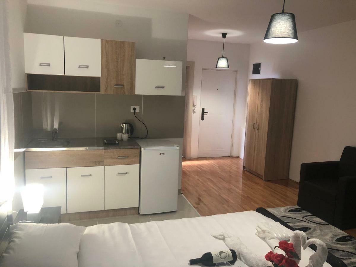 Airport Rest Apartments Belgrád Kültér fotó